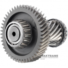 Differential intermediate shaft VAG 09G 09M 09K / (16 teeth (outer Ø 60.80 mm), 48 teeth (outer Ø 129.30 mm), parking gear 14 teeth)