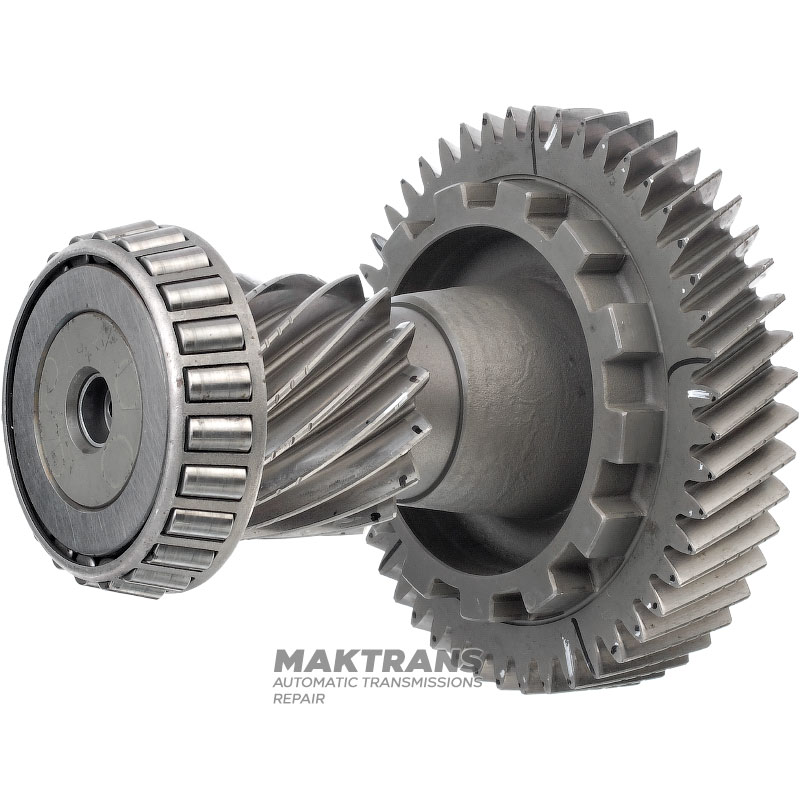 Differential intermediate shaft VAG 09G 09M 09K / (15 teeth (outer Ø 55 mm), 48 teeth (outer Ø 129.30 mm), parking gear 13 teeth)