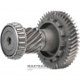 Differential intermediate shaft VAG 09G 09M 09K / (15 teeth (outer Ø 55 mm), 48 teeth (outer Ø 129.30 mm), parking gear 13 teeth)