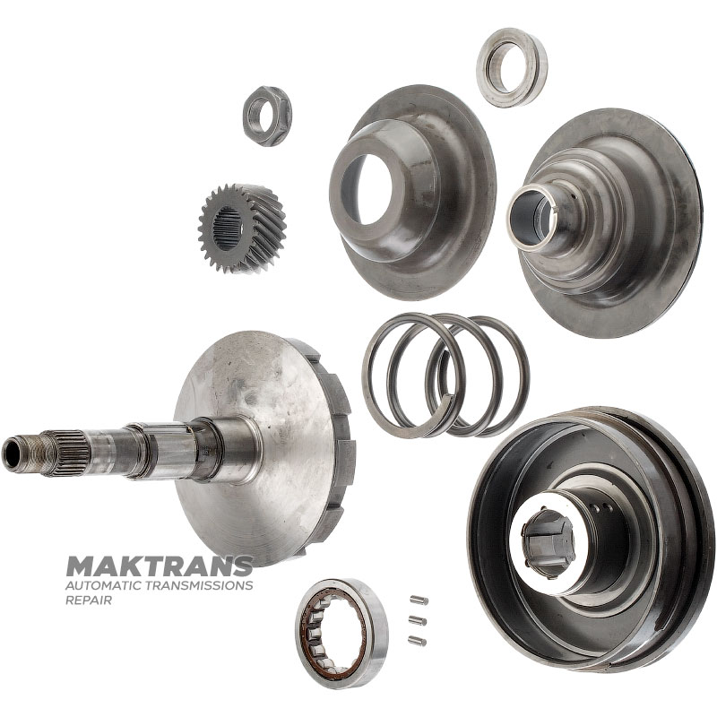 Driven pulley (set) JATCO CVT JF017E (for traction chain), gear - 25 teeth / not regenerated