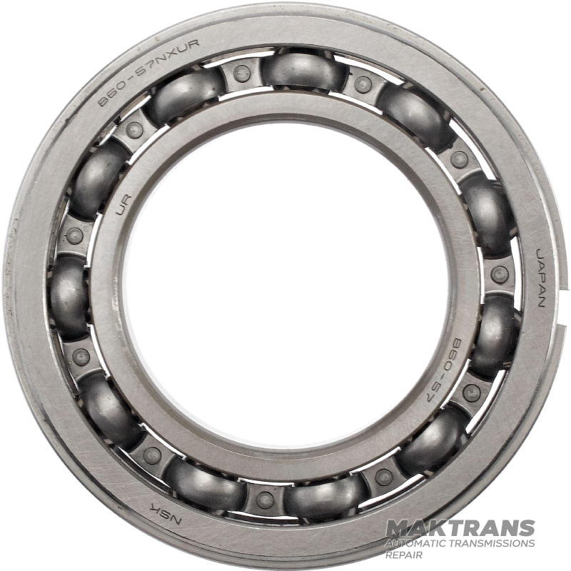 Drive pulley radial  ball [front] bearing JF011E RE0F10A | 314091XF1B B60-57NXUR B6057NXUR [OD Ø 101.05 mm, ID Ø 60 mm, TH 17.15 mm]