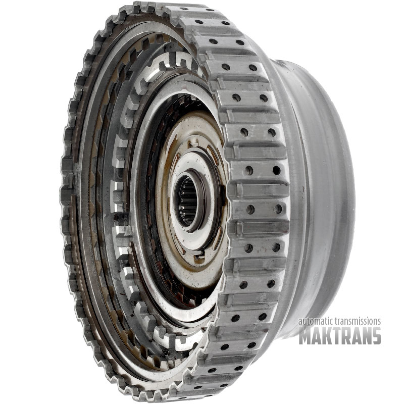 Drum High / Reverse Clutch JATCO JF506 / High Clutch (2 friction plates, total thickness 10.85 mm), Reverse Clutch (5 friction plates, total thickness of the set 22.75 mm)