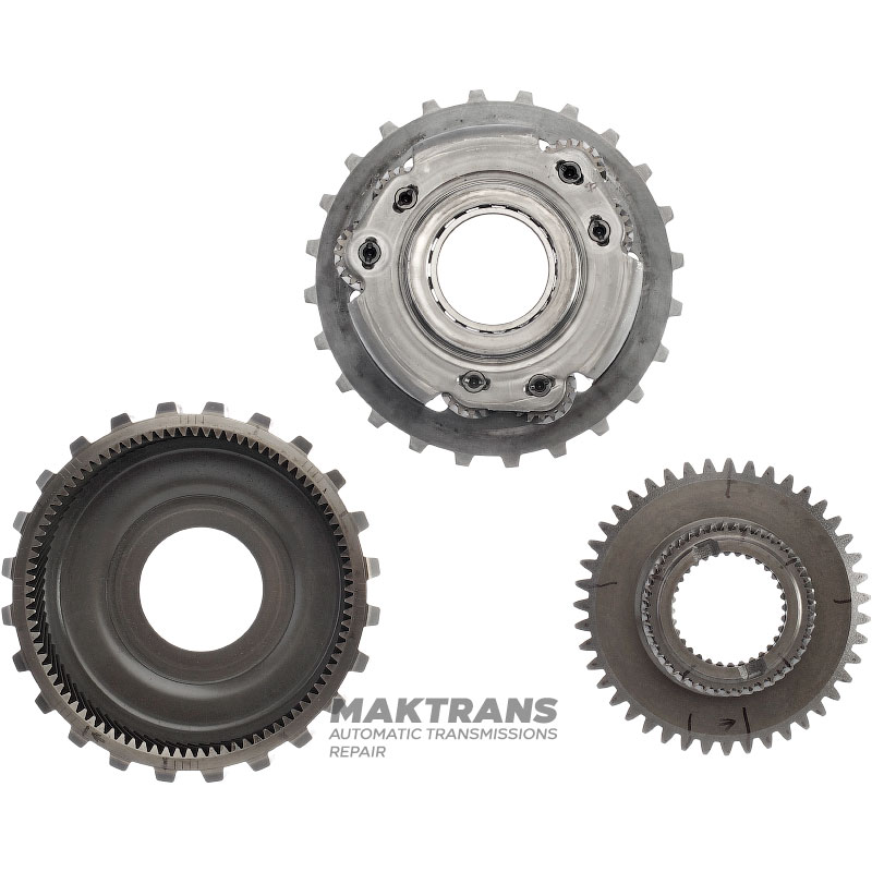 Planetary gear HONDA JDJC M3WC (3x3 pinions / 17 x 18 teeth, ring gear 87 teeth, sun gear 45 teeth (outer Ø 51.05 mm)
