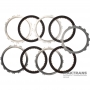 Friction and steel plate kit 2ND Brake TOYOTA U140E U140F U240E U241E U150E U151E U151F U250E 3568228010 3569221011 (4 friction plates, total thickness of the kit 18.60 mm)