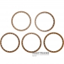 Friction disc set B2 Brake VAG 09P AQ450 (4 friction discs, thickness 1.50 mm, 60 teeth)