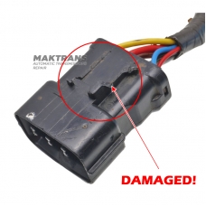 Valve body wiring R4A51 V4A51 8670A006 / [5 solenoids, connector for removable temperature sensor (without temperature sensor)]