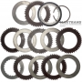 Friction and steel plate kit C1 Clutch Allison 3000 series / Allison MD3060 (6 friction plates, total thickness of the set 45.40 mm)