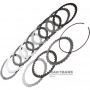 Friction and steel plate kit A Clutch ZF 8HP70 8HP55A 8HP65A (5 friction plates, kit total thickness  20 mm)