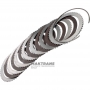 Friction and steel plate kit C2 Clutch Allison 3000 series / Allison MD3060 (6 friction platess, kit total thickness 36.30 mm)