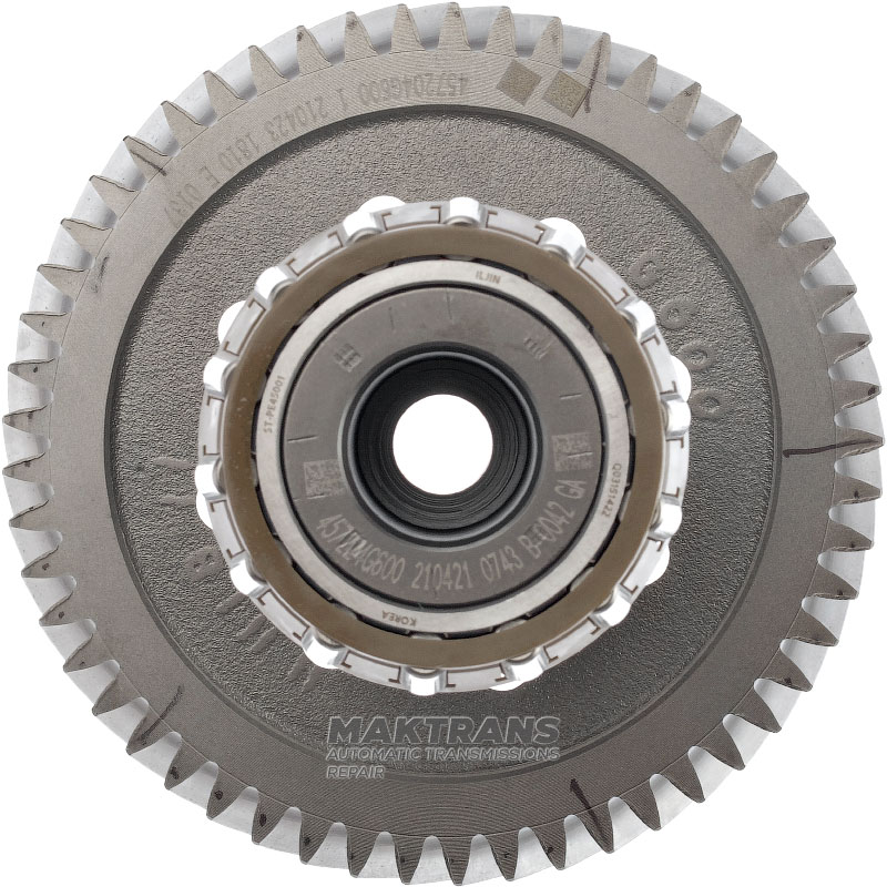 Differential intermediate shaft Hyundai / KIA A8MF1 457224G600 457204G600 (17 teeth (outer Ø 67.55 - 67.70 mm), 53 teeth (outer Ø 142.60 -142.70 mm)