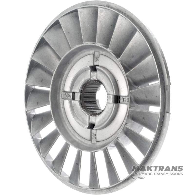 Torque converter reactor wheel TOYOTA AC60 58A020 / [outer Ø 185.20 mm, 38 teeth]