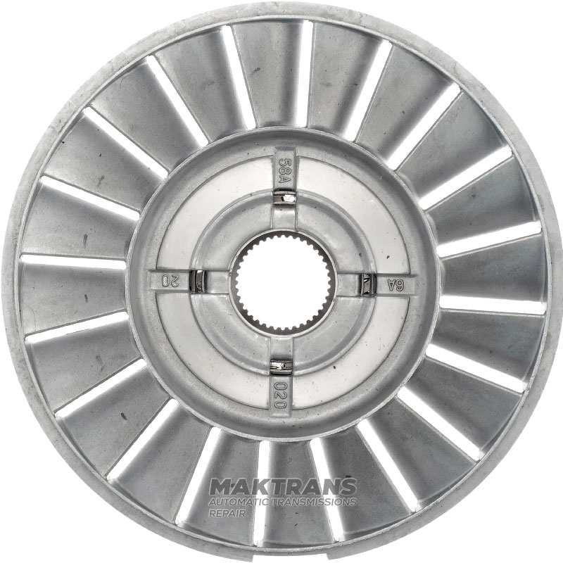 Torque converter reactor wheel TOYOTA AC60 58A020 / [outer Ø 185.20 mm, 38 teeth]