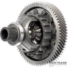 Differential (4WD) assembly VAG DSG6 DQ250 02E (71 teeth, gear outer Ø 221.70 mm)