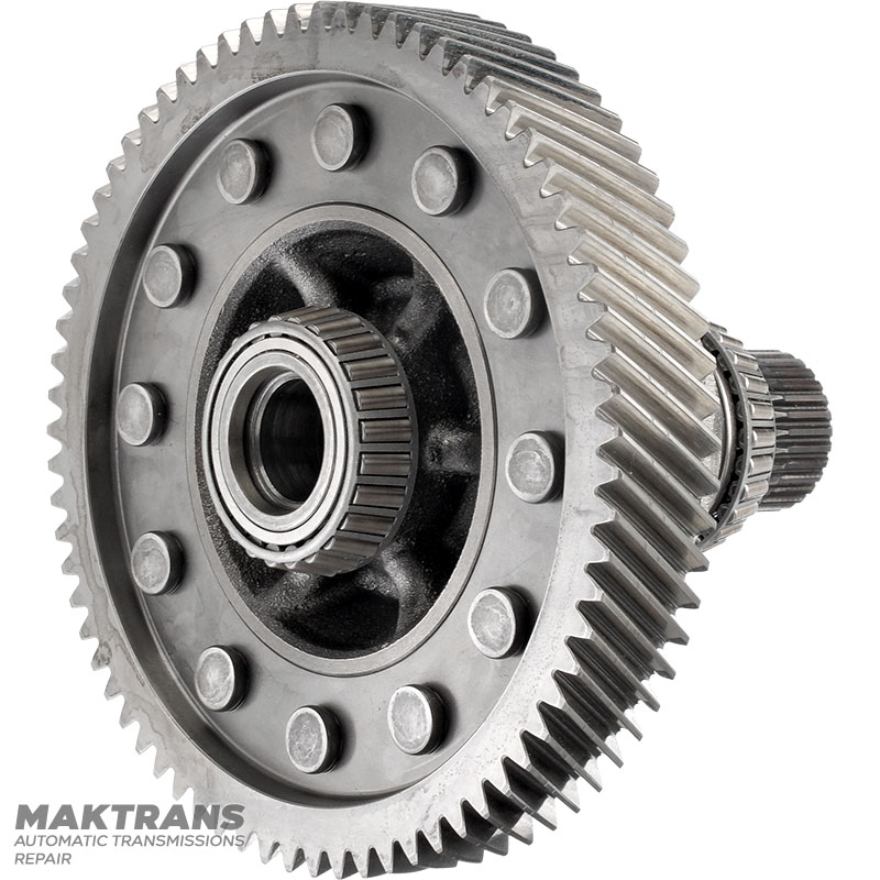 Differential (4WD) assembly VAG DSG6 DQ250 02E (71 teeth, gear outer Ø 221.70 mm)