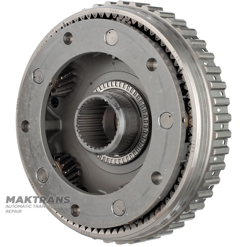 Central planetary gear Hyundai / KIA A8MF1 458904G600 458854G600 - 5 satellites (16 teeth, outer Ø 26.80 mm, satellite height 15.60 mm), ring gear 83 teeth
