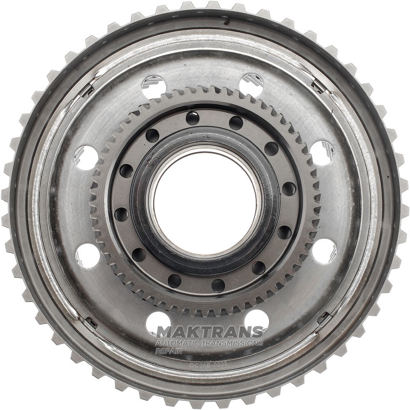 Central sun gear - 57 teeth (outer Ø 86 mm) / rear planetary ring gear - 82 teeth (outer Ø 122.45 mm) Hyundai / KIA A8MF1 457554G600