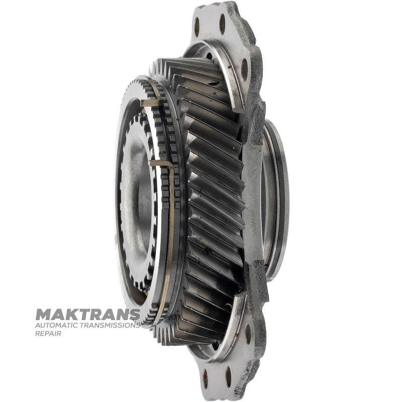 Drive Transfer Gear / Underdrive Clutch Drum Hub Hyundai / KIA A8LF1 458114G110, 458114G810 – 47 teeth, outer Ø 130.75 mm, 1 notch