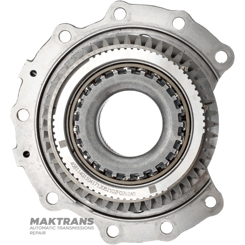 Drive Transfer Gear / Underdrive Clutch Drum Hub Hyundai / KIA A8LF1 458114G110, 458114G810 – 47 teeth, outer Ø 130.75 mm, 1 notch