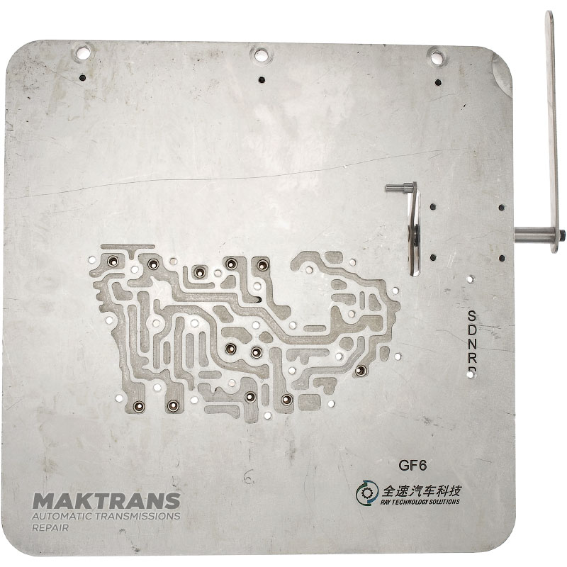 Valve body testing plate GF6 - not for sale