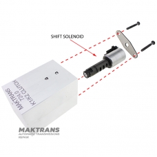 Adapter for testing solenoids K1 K2 724.0 7G-DCT