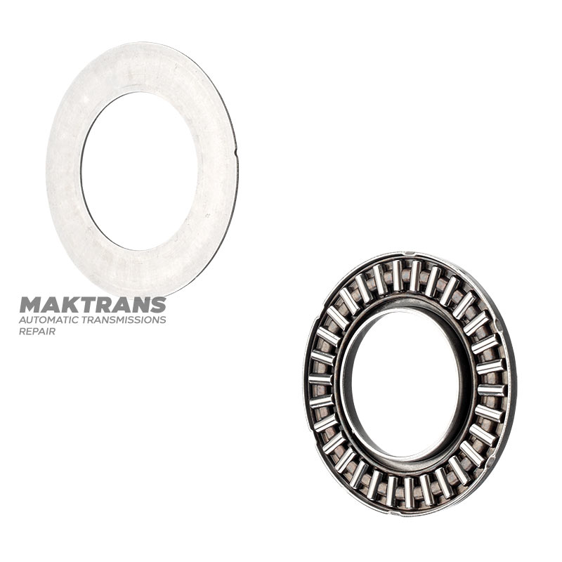 Torque converter thrust needle bearing ZF CVT CFT23 4168023261 RM4M5P-7902-AB (61.85 mm x 33.40 mm x 3.85 mm) - FORD Focus / C-MAX 1.6 CDTI - installed between the turbine wheel and the front cover