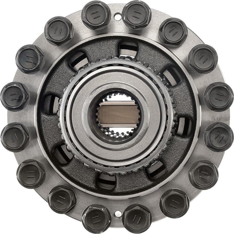 Differential 2WD TOYOTA U881E — (16 mounting bolts, internal Ø for axle shaft 35.10 mm, 24 slots for axle shaft)