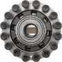Differential 2WD TOYOTA U881E — (16 mounting bolts, internal Ø for axle shaft 35.10 mm, 24 slots for axle shaft)