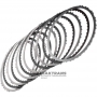 Set of steel and friction discs 2-8 Clutch Hyundai / KIA A8LF1 456654G100 (5 friction discs, total thickness of the kit 28.90 mm)