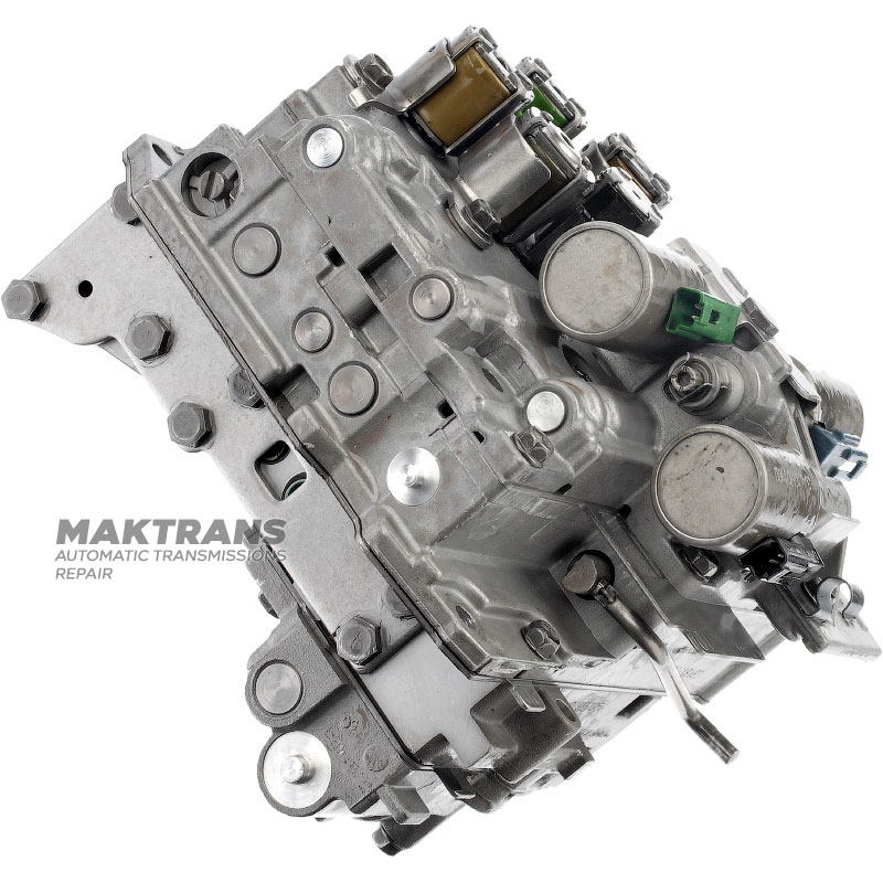 Valve block assembly with solenoids Aisin-Warner AW55-50SN AW55-51SN VOLVO — used, not inspected