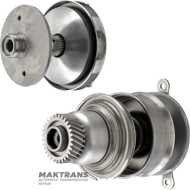 Pulley set (disassembled / with chain) SUBARU TR690 31012AA000 — used, in good condition