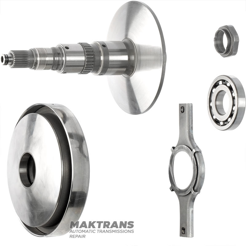 Pulley set (disassembled / with chain) SUBARU TR690 31012AA000 — used, in good condition