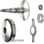 Pulley set (disassembled / with chain) SUBARU TR690 31012AA000 — used, in good condition