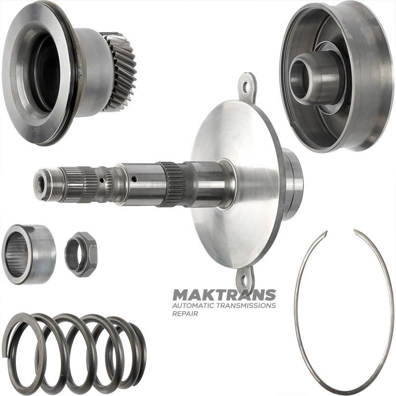 Pulley set (disassembled / with chain) SUBARU TR690 31012AA000 — used, in good condition