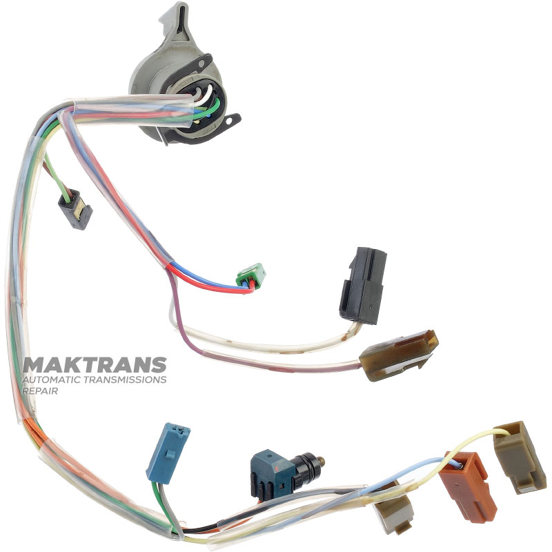 Valve body wiring with temperature sensor Aisin-Warner AW55-50SN AW55-51SN - (round connector, 13 pins)