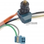 Valve body wiring with temperature sensor Aisin-Warner AW55-50SN AW55-51SN - (round connector, 13 pins)
