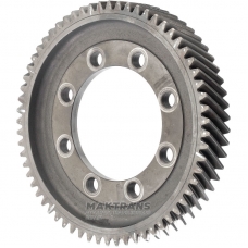 Hyundai / KIA F4A42 differential ring gear - (63 teeth, outer Ø 203.95 mm, outer Ø 95.80 mm, 8 mounting holes)