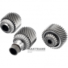 Transfer case helical gear set ZF 5HP19 FAU – 34 teeth (external Ø 101.90 mm), 29 teeth (external Ø 86.30 mm), 28 teeth (external Ø 85.70 mm)