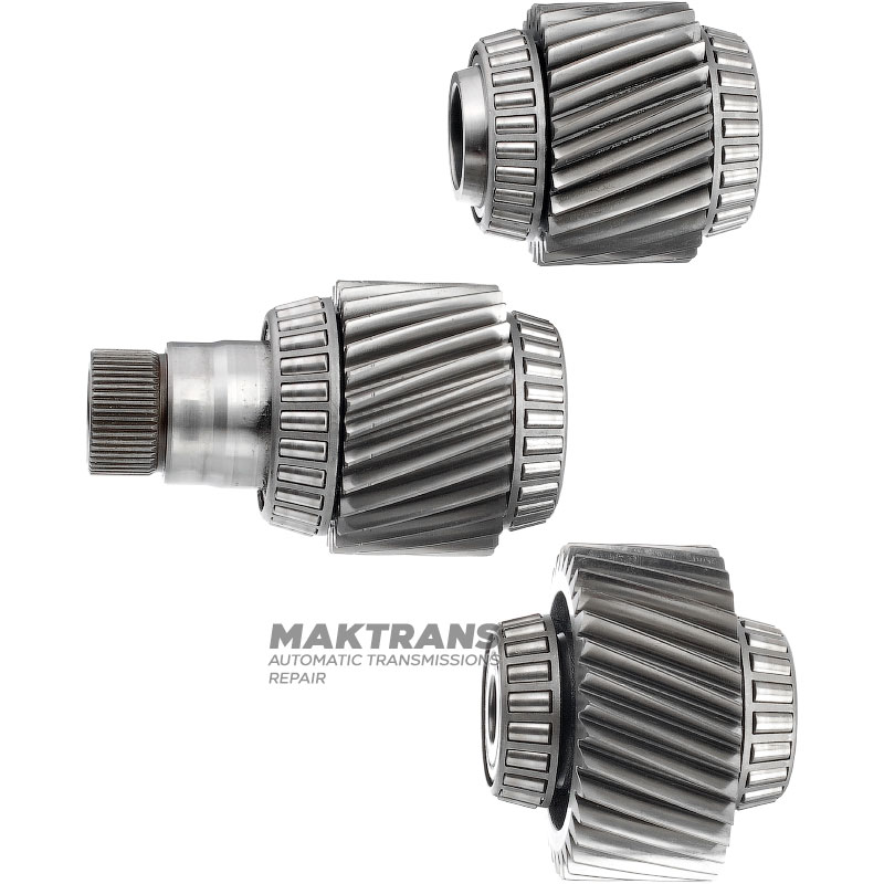 Transfer case helical gear set ZF 5HP19 FAU – 34 teeth (external Ø 101.90 mm), 29 teeth (external Ø 86.30 mm), 28 teeth (external Ø 85.70 mm)
