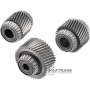 Transfer case helical gear set ZF 5HP19 FEV – 41 teeth (outer Ø 102.70 mm), 35 teeth (outer Ø 86.40 mm), 29 teeth (outer Ø 74.25 mm)