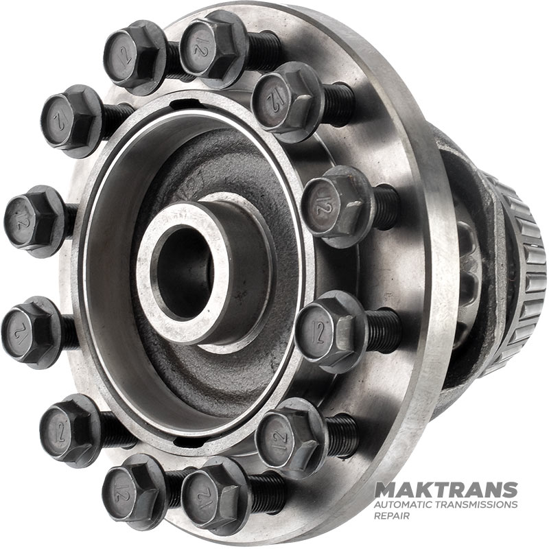 Differential 2WD JATCO JF506 — (12 mounting holes, internal Ø for axle shaft 27.30 mm, 34 splines for axle shaft)