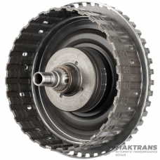 Input shaft assembly / drum FORWARD (empty, without discs and pistons) JATCO JF016E JF017E - shaft length 170 mm