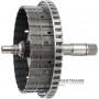 Input shaft assembly / drum FORWARD (empty, without discs and pistons) JATCO JF016E JF017E - shaft length 170 mm