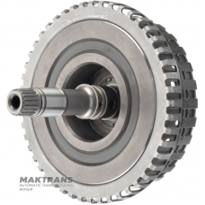 Input shaft assembly / drum FORWARD (empty, without discs and pistons) JATCO JF016E JF017E - shaft length 170 mm