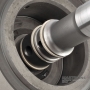 Input shaft assembly / drum FORWARD (empty, without discs and pistons) JATCO JF016E JF017E - shaft length 170 mm