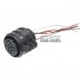 Connector with wires of the electronic unit GETRAG 6DCT450 6DCT451 02E - active pins: 2,5,6,11,17,19