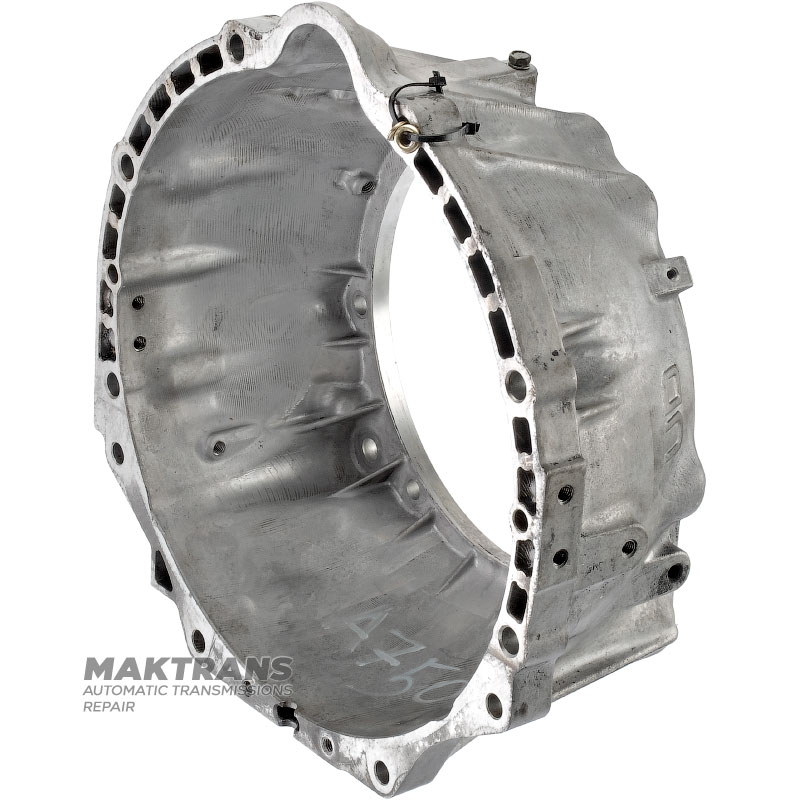 Front housing TOYOTA A750E (for engines 2UZFE, 4.7L) — 3511160130, 351110C020 (also used on transmission 35010-0C050), marking UD