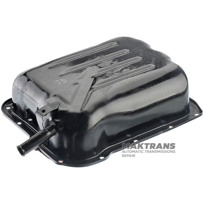 Oil pan F4A41 F4A42 - dipstick neck length 62 mm, with mounting plate