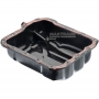Oil pan F4A41 F4A42 - dipstick neck length 62 mm, with mounting plate