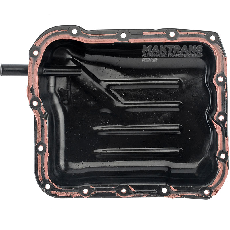 Oil pan F4A41 F4A42 - dipstick neck length 62 mm, with mounting plate