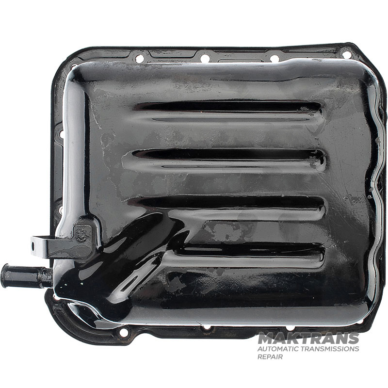 Oil pan F4A41 F4A42 - dipstick neck length 45 mm, with mounting plate
